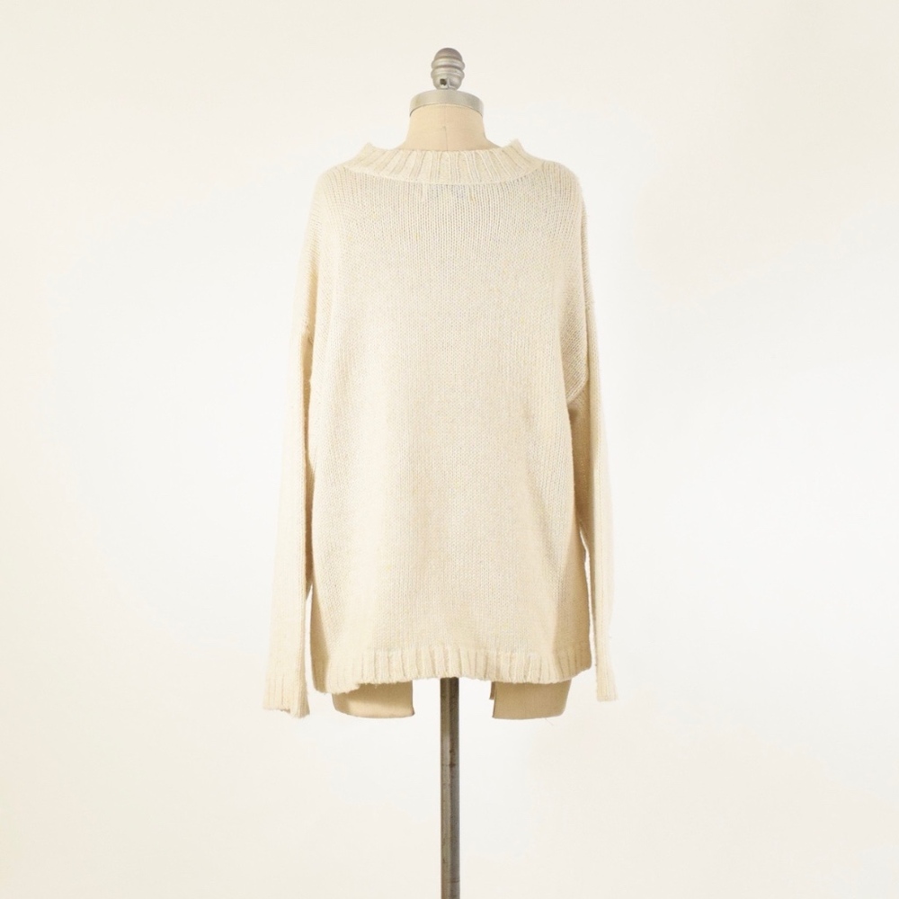 ❌SOLD❌WILDFOX Chunky Knit PIZZA Oversized Sweater - Picture 7 of 8